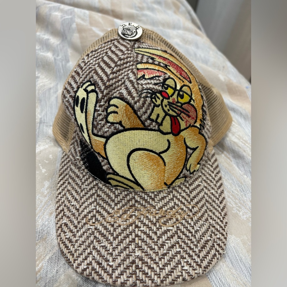 Ed Hardy Hat with Bunny